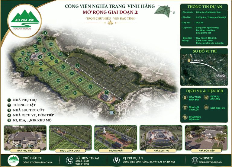 Công viên Vĩnh Hằng Ba Vì giai đoạn 2